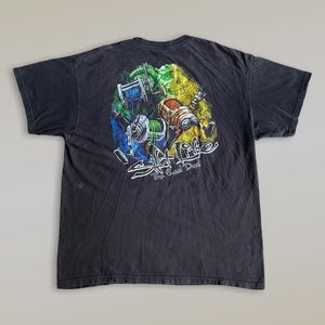 Salt Life The Reel Deal Fishing Rod Short Sleeve Pocket T-Shirt in Black